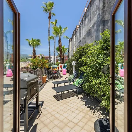 Luxury Panoramic Loft With Heated Pool Near Catania, Taormina, The Sea And Mount Etna By Sicilianrelaxinghomes Apartment *