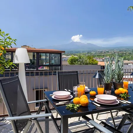 Luxury Panoramic Loft With Heated Pool Near Catania, Taormina, The Sea And Mount Etna By Sicilian Relaxing Homes * ジャッレ