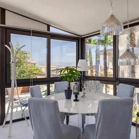 アパート Luxury Panoramic Loft With Heated Pool Near Catania, Taormina, The Sea And Mount Etna By Sicilian Relaxing Homes *